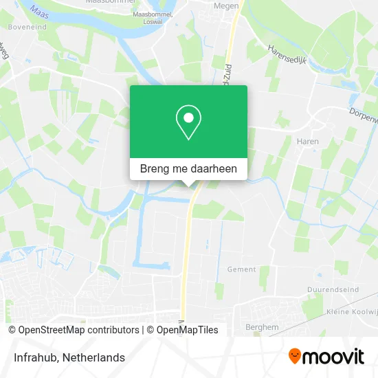 Infrahub kaart