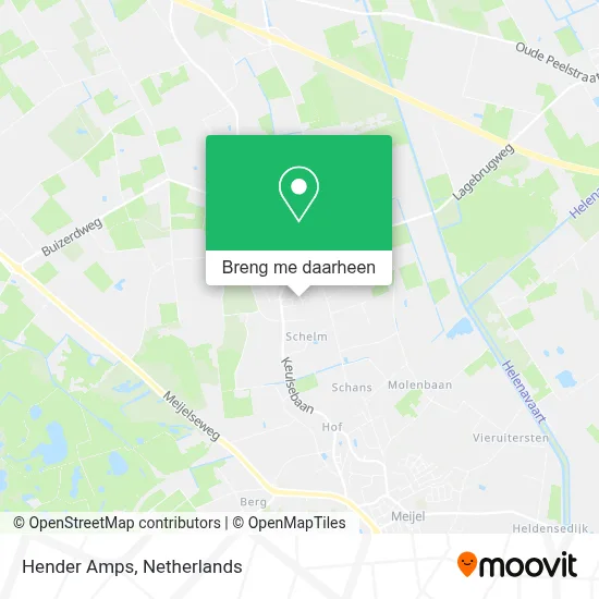 Hender Amps kaart