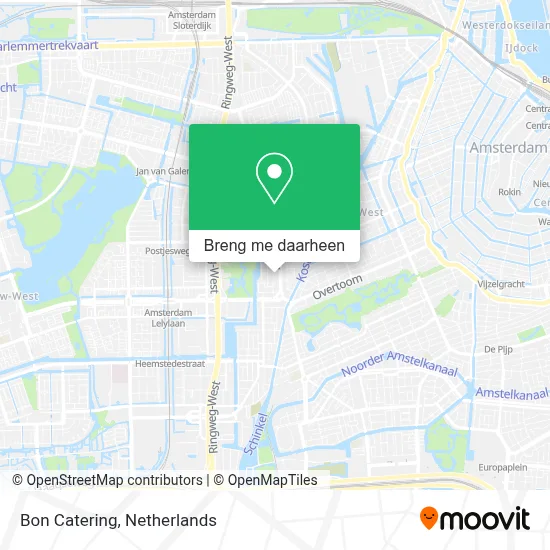 Bon Catering kaart