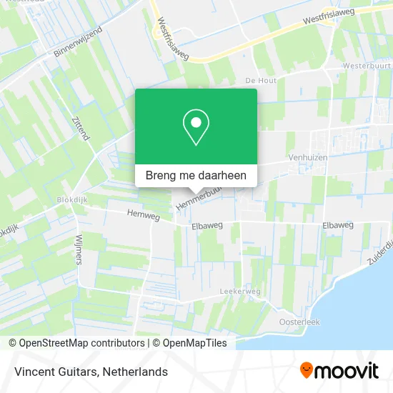 Vincent Guitars kaart