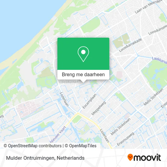 Mulder Ontruimingen kaart