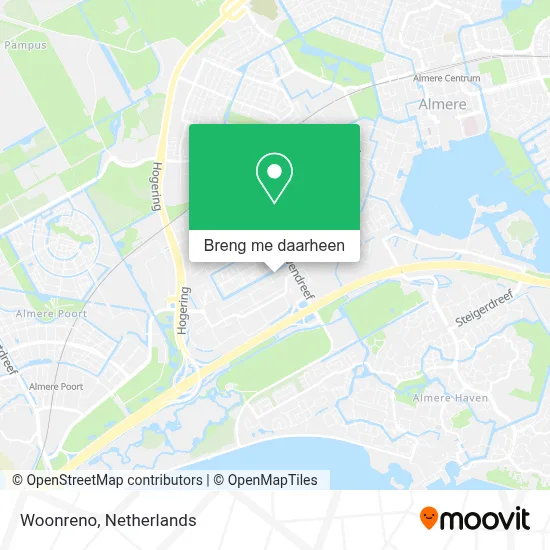 Woonreno kaart
