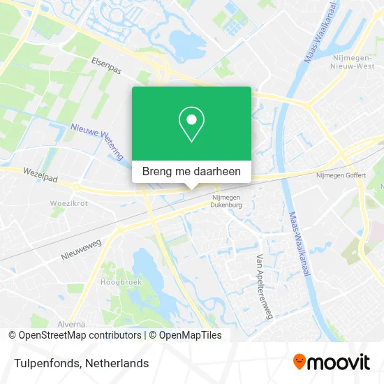 Tulpenfonds kaart