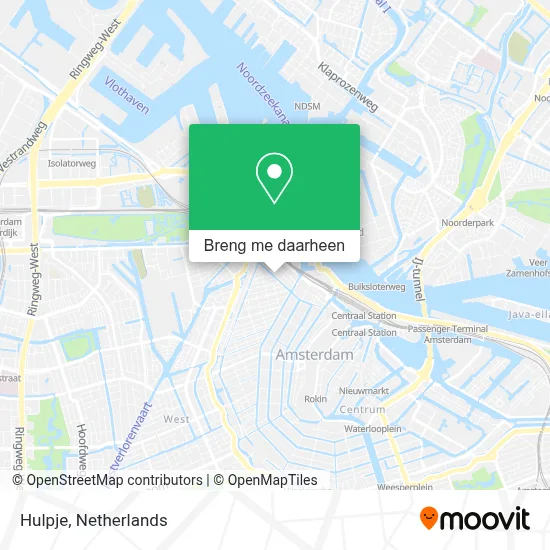 Hulpje kaart