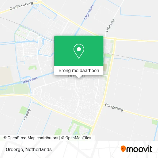 Ordergo kaart