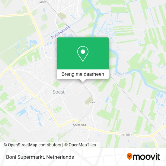 Boni Supermarkt kaart