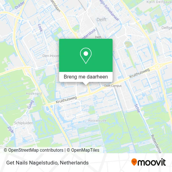 Get Nails Nagelstudio kaart