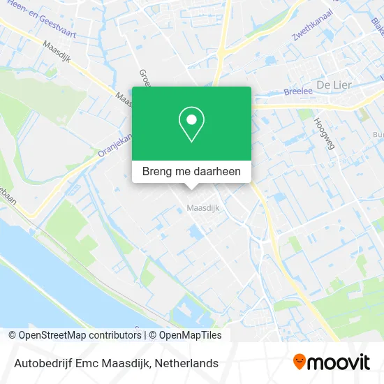 Autobedrijf Emc Maasdijk kaart
