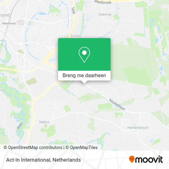 Act-In International kaart