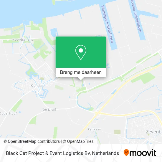 Black Cat Project & Event Logistics Bv kaart