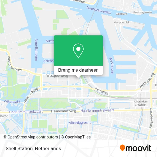 Shell Station kaart