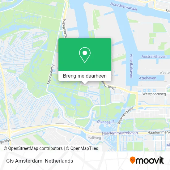 Gls Amsterdam kaart
