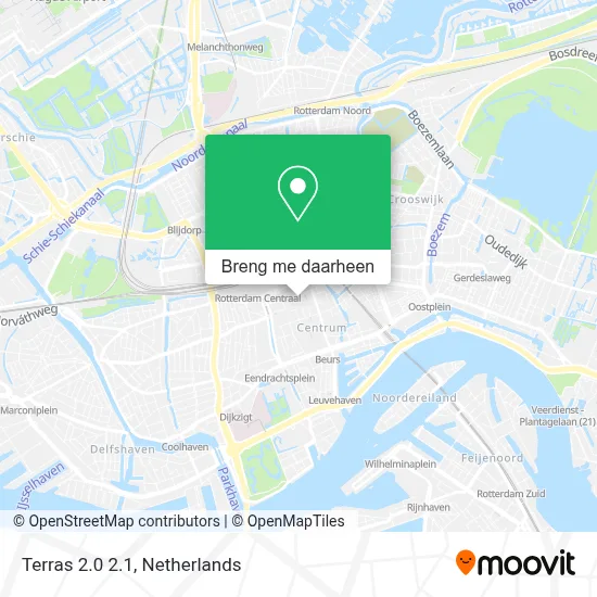 Terras 2.0 2.1 kaart
