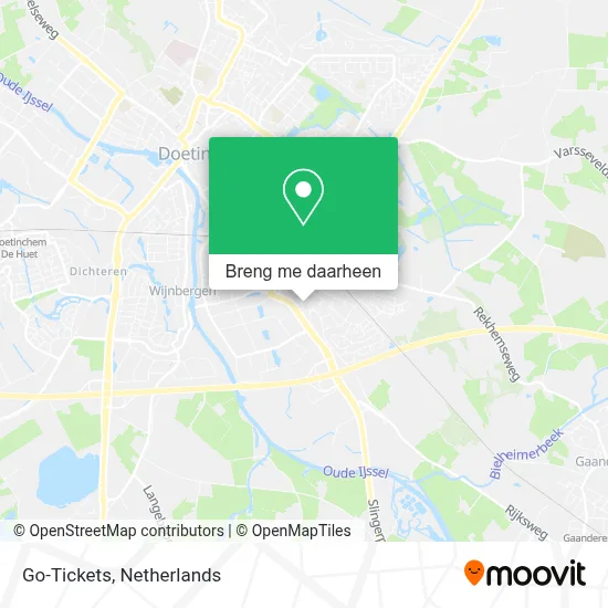 Go-Tickets kaart