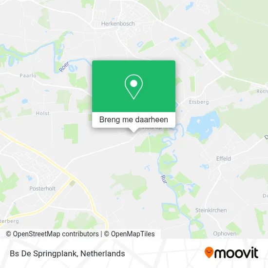 Bs De Springplank kaart
