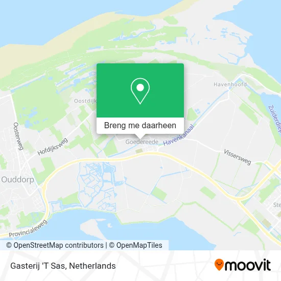 Gasterij 'T Sas kaart