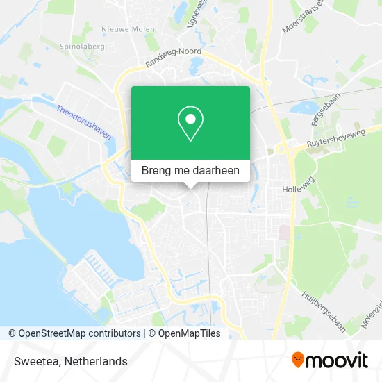 Sweetea kaart