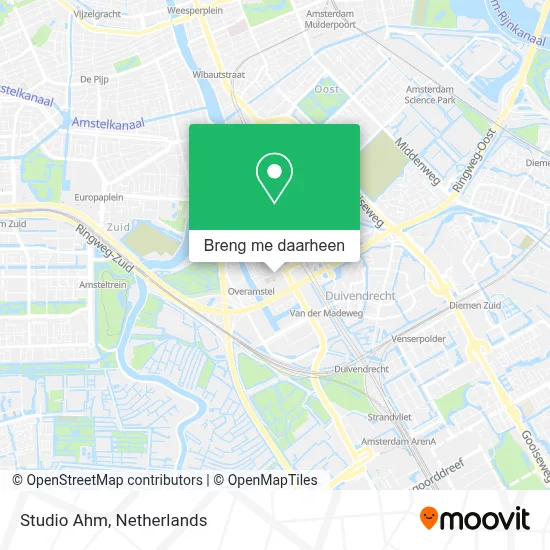 Studio Ahm kaart