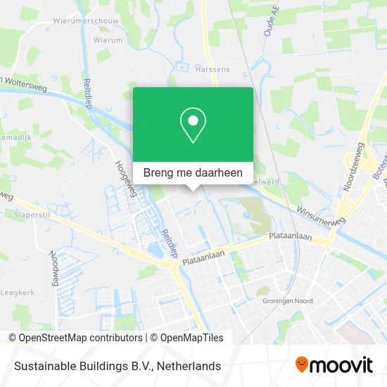 Sustainable Buildings B.V. kaart