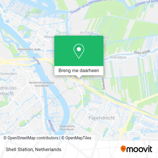 Shell Station kaart