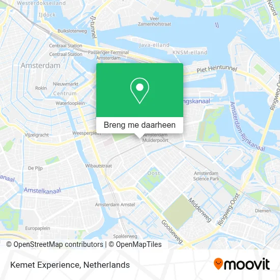 Kemet Experience kaart