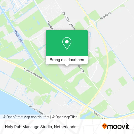Holy Rub Massage Studio kaart