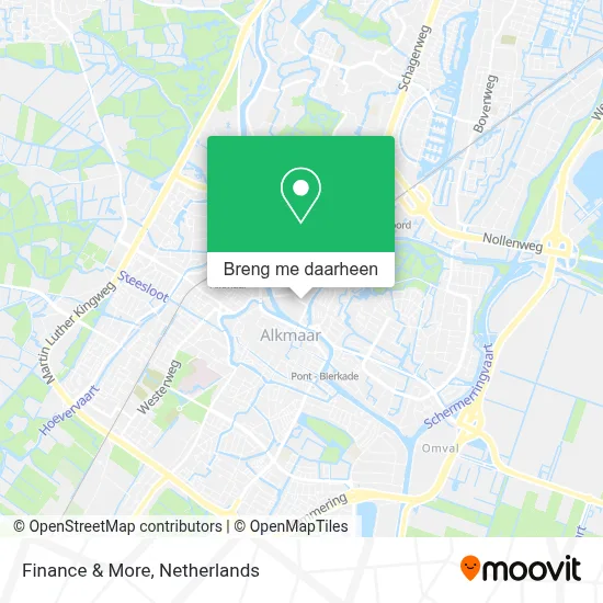 Finance & More kaart