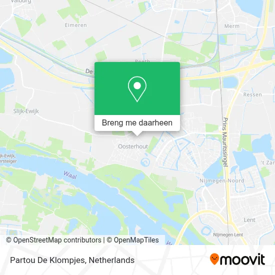 Partou De Klompjes kaart