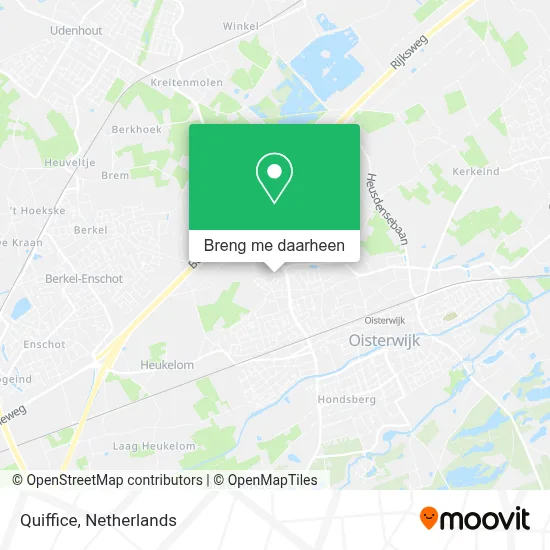 Quiffice kaart