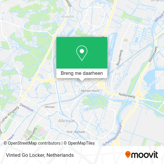 Vinted Go Locker kaart