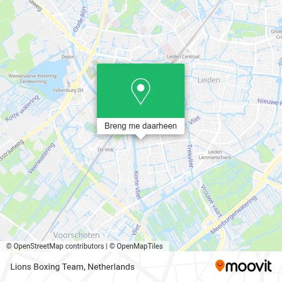 Lions Boxing Team kaart