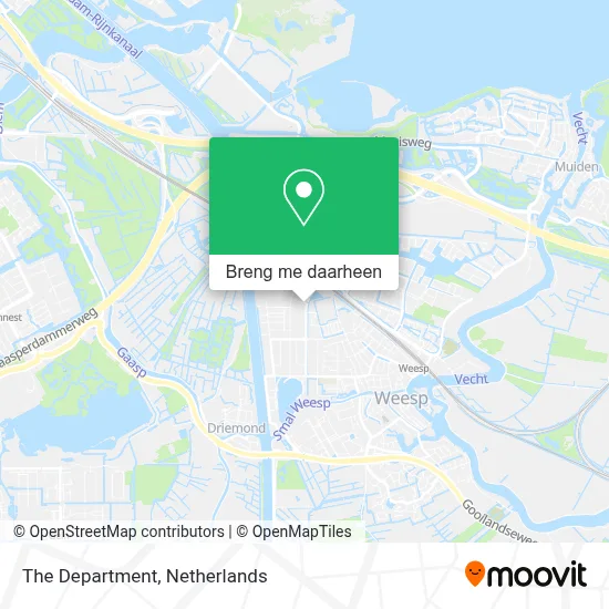 The Department kaart
