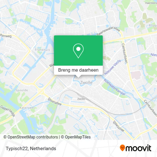 Typisch22 kaart