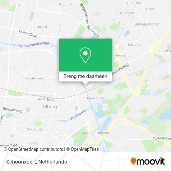 Schoonxpert kaart