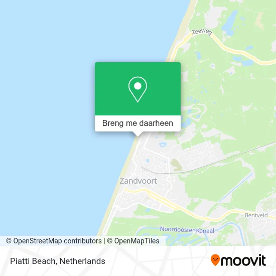 Piatti Beach kaart