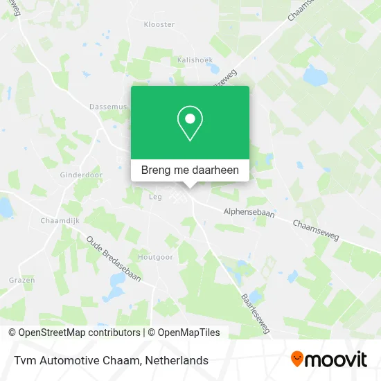Tvm Automotive Chaam kaart