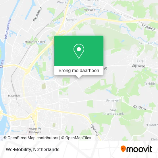We-Mobility kaart