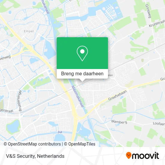 V&S Security kaart