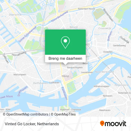 Vinted Go Locker kaart