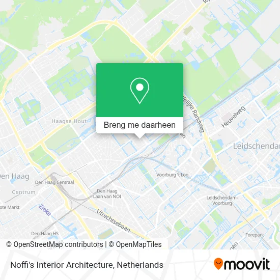 Noffi's Interior Architecture kaart
