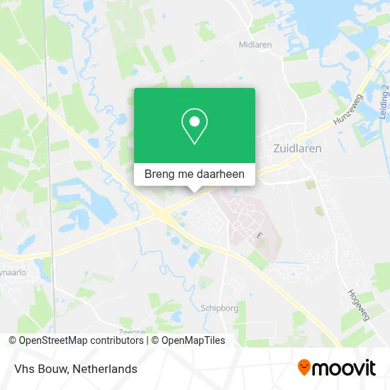 Vhs Bouw kaart