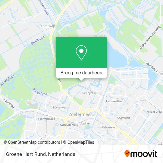 Groene Hart Rund kaart