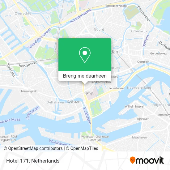 Hotel 171 kaart