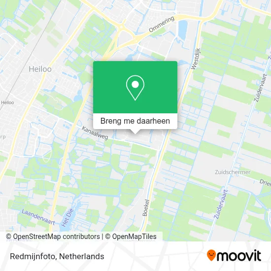 Redmijnfoto kaart