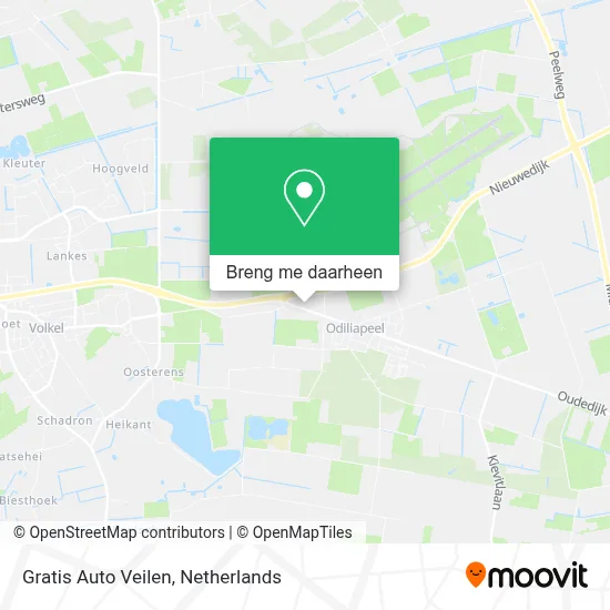 Gratis Auto Veilen kaart