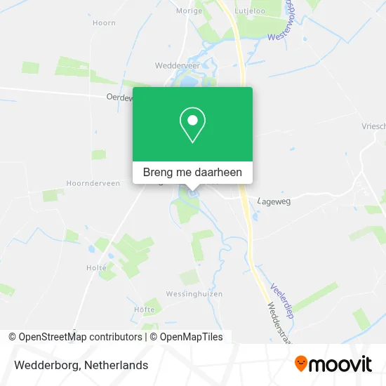 Wedderborg kaart