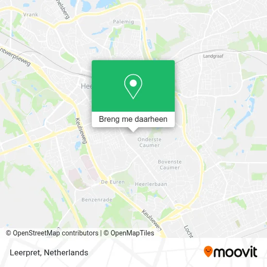 Leerpret kaart