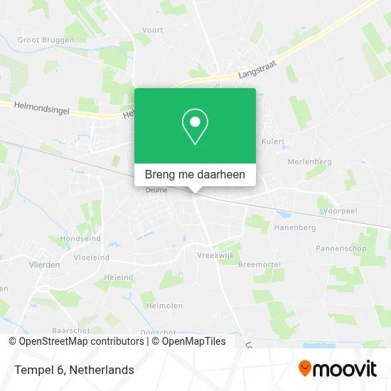 Tempel 6 kaart