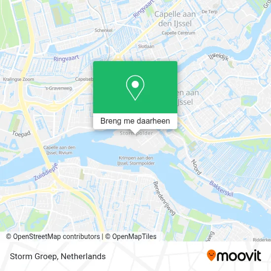 Storm Groep kaart