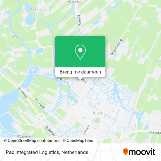 Pax Integrated Logistics kaart